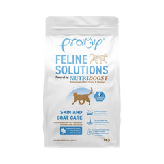Pramy Feline Solutions NutriBoost Adult Dry Cat Food Skin And Coat Care