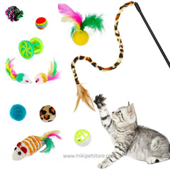 21 Piece Cat Toy Assortment Set