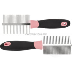 Stainless Steel Pet Comb Pet Dog Grooming Tool Cat Hair Cleaner Brush