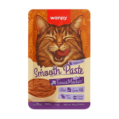 Wanpy Cat Smooth Paste Tuna & Mackerel 85g
