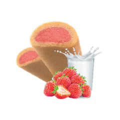 Jerhigh Treats Duo Stick Milky Strawberry Stick 50g