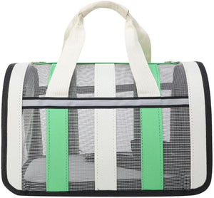 Soft Mesh Cat Carrier Handbag: Portable Travel Bag