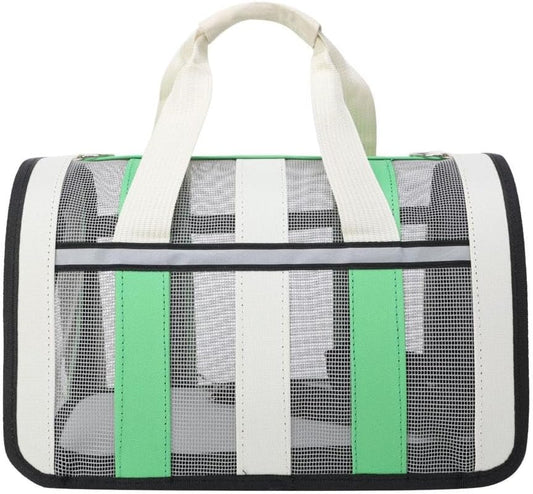 Soft Mesh Cat Carrier Handbag: Portable Travel Bag