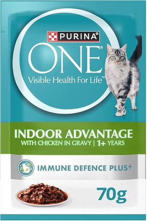 PURINA ONE Wet Cat Indoor Advantage with Chicken 85g