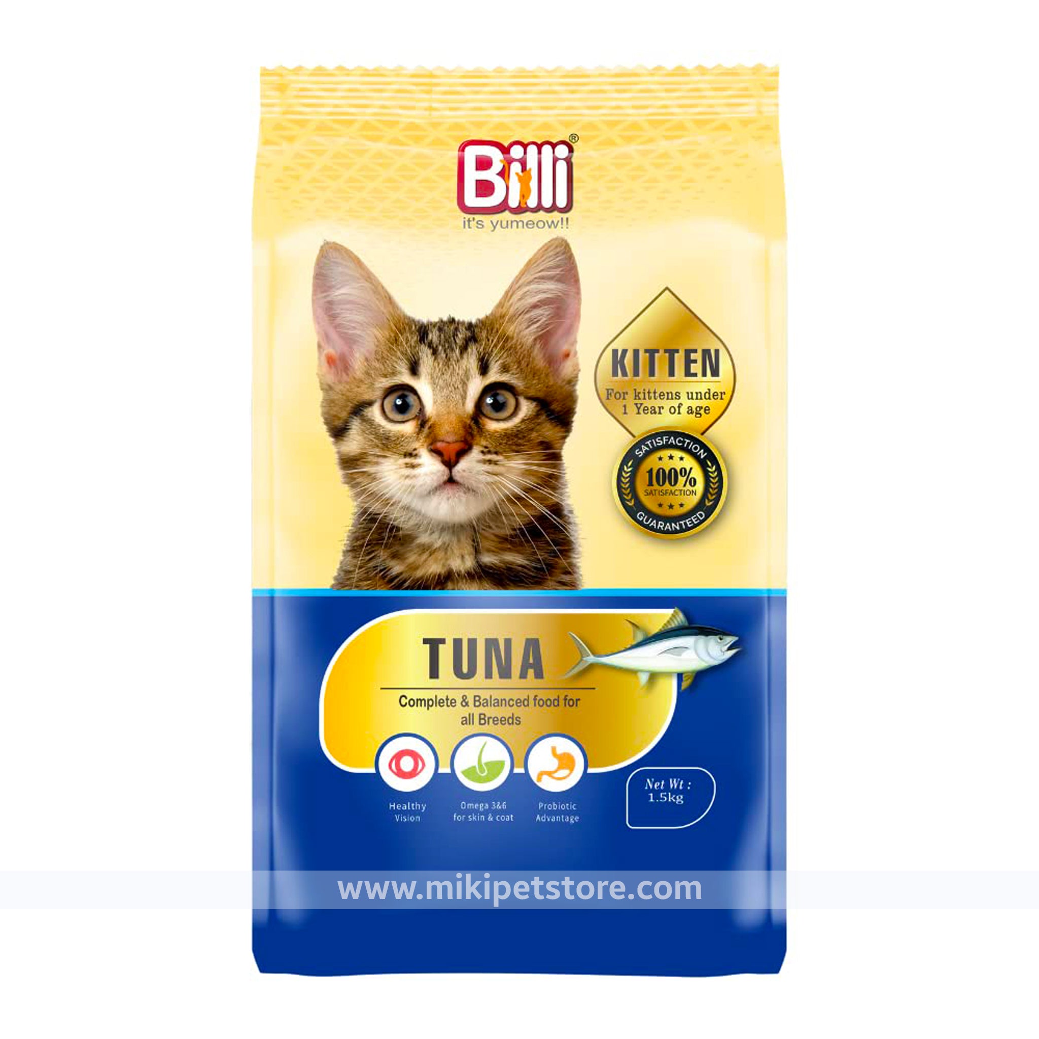 Billi Real Tuna in Kitten Cat Food
