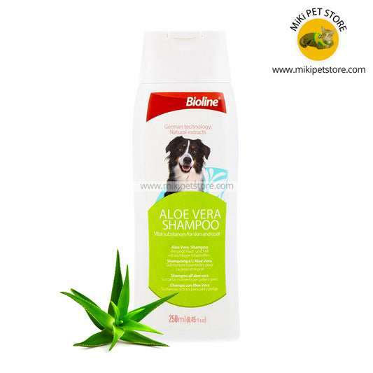 Bioline Aloe Vera Shampoo -250ml For Dogs
