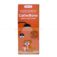 Cello Bone & Joint Syrup For Dogs & Cats 200ml