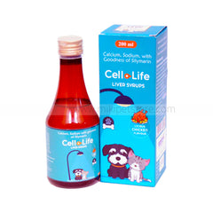 Cellolife Liver Syrups Calcium, Sodium with Goodness of Silymarin - 200 ml