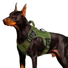 Dog Vest Harness Durable Nylon Tactical Adjustable Dog Harness High Quantity Reflective Dog Vest Harness