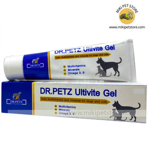 DR. PETZ Ultivite Gel 60gm Multivitamin Gel for Dogs & Cats
