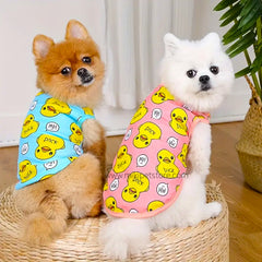 Little Yellow Duck Cartoon Pet Sweater - Dog & Cat Winter/Spring/Fall Clothes