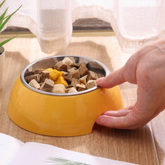 2-in-1 Slow Feeder Pet Bowls Multi-Purpose Cat Dog Feeding Bowls Water