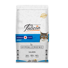 Felicia Low Grain Adult Derma Care Salmon – Dry Cat Food