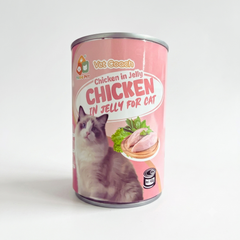 Taido Pet Vet Coach Cat Canned Food Chicken in Jelly 400g