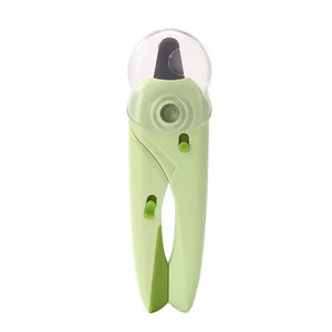 Pets Stainless Steel Nail Clippers with LED Light, Anti-Splash Cover & Safety Guard for Dogs and Cats