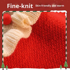 Festive Christmas Winter Cat Sweater