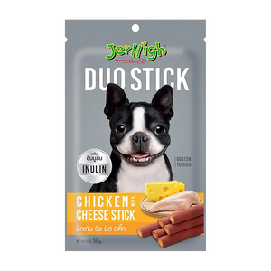 Jerhigh Duo Stick Chicken Cheese Dog Treat 50gm