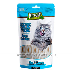 Jungle Lickable Creamy Treats With Tuna & Salmon for Cats 70g