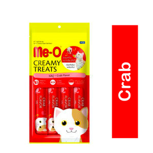 Me-O Creamy Treats Crab Flavor 4×15g
