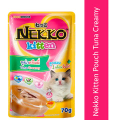 Nekko Kitten Pouch Tuna Creamy 70g