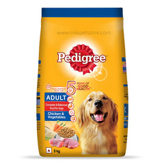 Pedigree Adult Dry Dog Food, Chicken & Vegetables Flavour