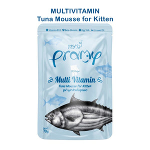 Pramy Multivitamin Tuna Mousse for Kittens 70g