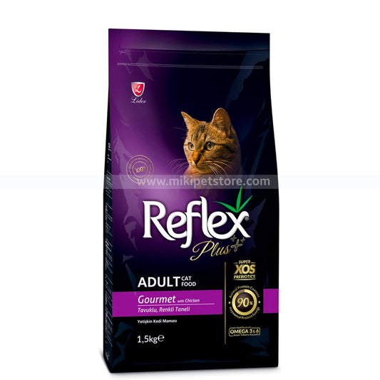 Reflex Plus Gourmet Adult Cat Food with Chicken