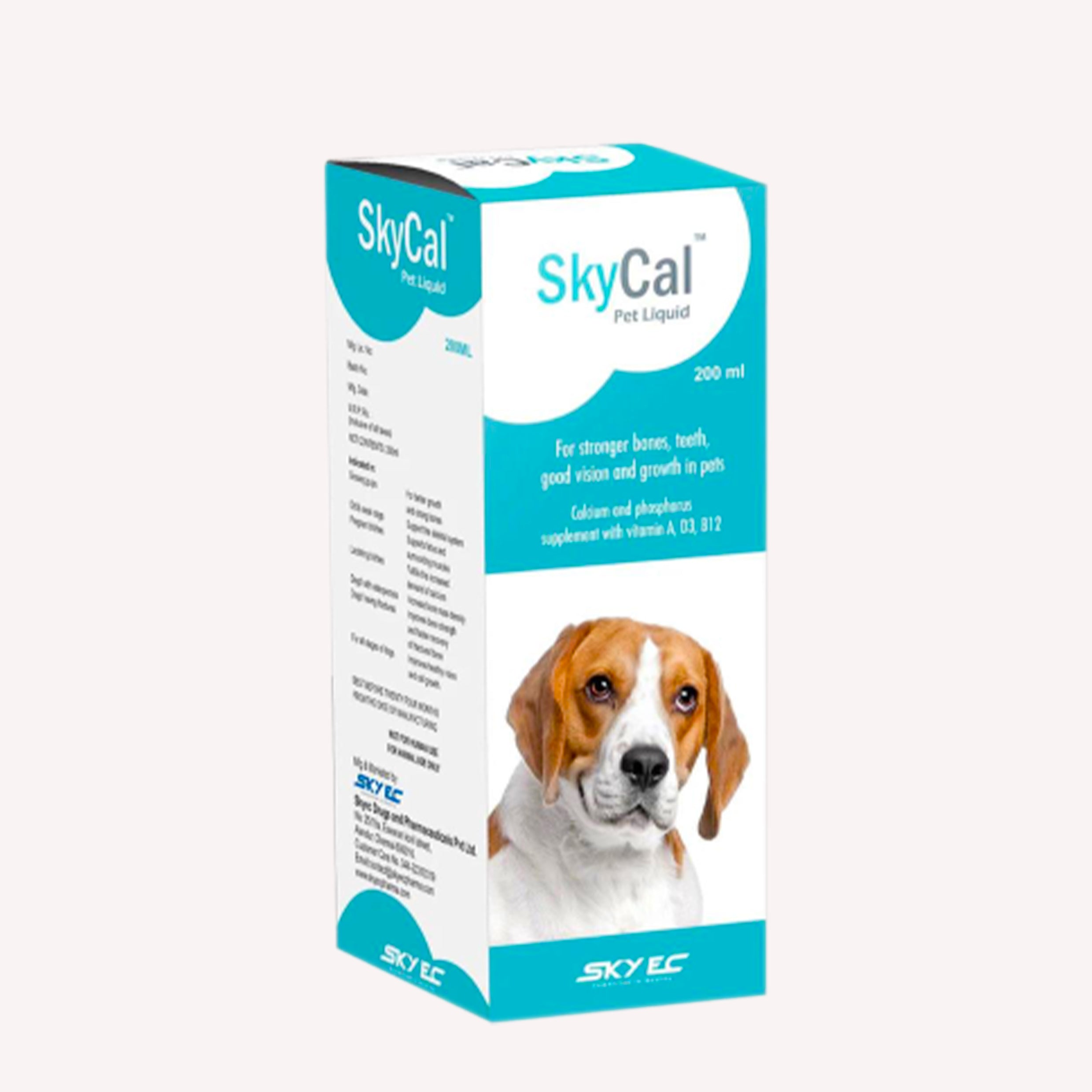 SkyCal-DS Calcium Supplement for Dogs & Cats - 200ml