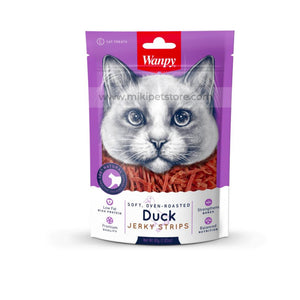 Wanpy Soft Duck Jerky Strips - Cat Treat 80 gm