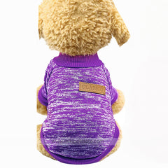 Cozy Fleece Pet Sweater – Warm Dog & Cat Jumper for Small to Large Pets