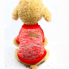 Cozy Fleece Pet Sweater – Warm Dog & Cat Jumper for Small to Large Pets