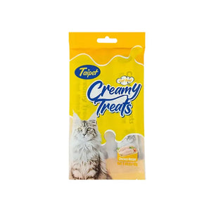 Taipet Cat Creamy Treat Chicken Recipe 5*15g