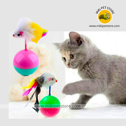Cat Toy ball with Mouse