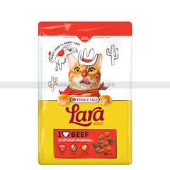 Versele Laga Lara Adult Dry Cat Food with Beef Flavour