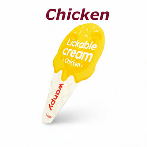 Wanpy Chicken Spoon Cream Cat Treat 16gm 1pcs