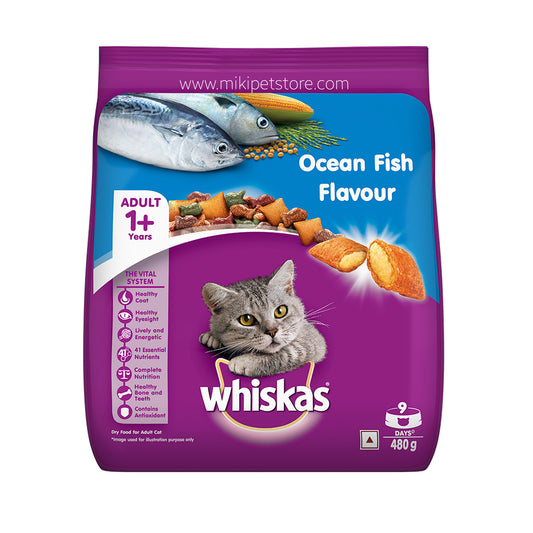 Whiskas Adult Dry Food, Ocean Fish
