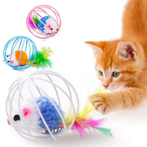 Interactive Cat Mice Ball Toy