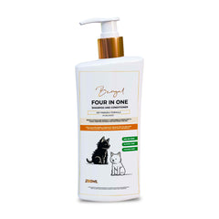 Bengal's Four In One Shampoo & Conditioner is formulated to clean, condition, detangle, and moisturize your pet.
