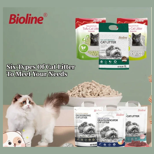 Premium Bioline Tofu with Bentonite Cat Litter