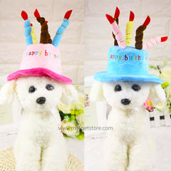 Happy Birthday Cake Hat – Adorable Party Hat for Dogs & Cats