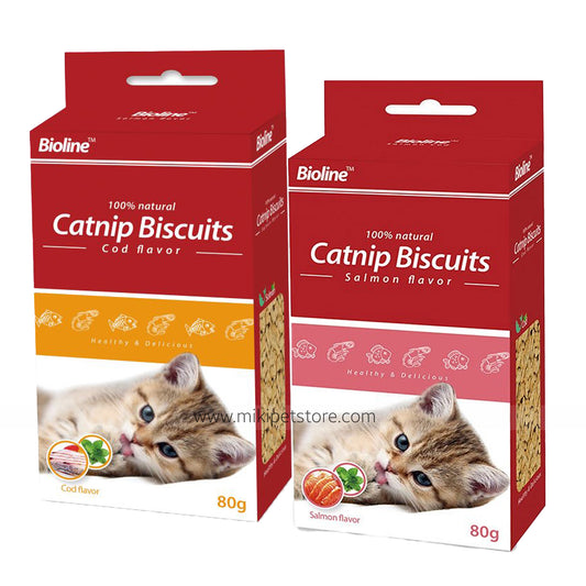 Bioline Catnip Biscuits 80g