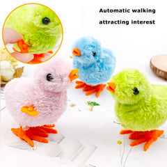 automatic walking attracting cat chicken toy