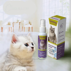 60ml Natural Essential Oils Calming Spray for Cats – Effective Stress Relief and Relaxation