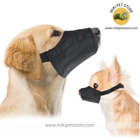 Adjustable Breathable Pet Muzzle – Anti-Barking & Anti-Bite Mask for Cats & Dogs