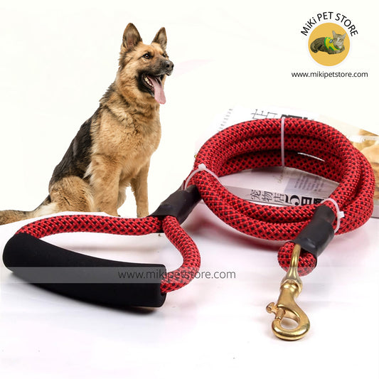 Durable Mountain Climbing Dog Leash – Outdoor Rope Slip Leash for Adventure & Hiking (9 feet)