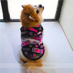 Printed Sunscreen Vest – Breathable Summer Outfit for Cats & Small Dogs