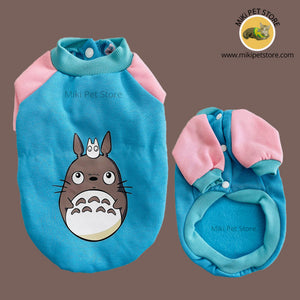 Blue Pet Winter Dress Warm Outfit for Dogs and Cats