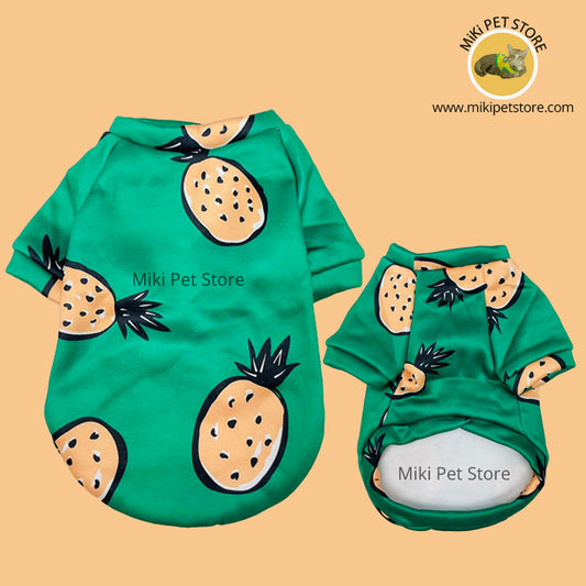 Warm Cartoon Pet Sweatshirt – Cozy Winter Outfit for Small Dogs & Cats