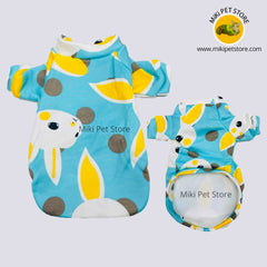 Adorable Cartoon Pet Dress – Cozy Winter Sweatshirt for Small Dogs & Cats