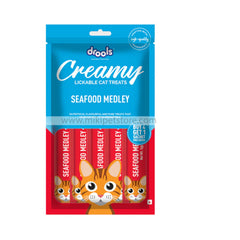 Drools Seafood Medley Creamy Cat Treats-75gm